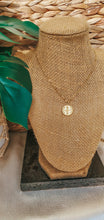 Cargar imagen en el visor de la galería, Ojo Turco Gold Coin Necklace
