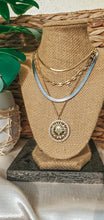 Load image into Gallery viewer, Gold Sun Coin Necklace
