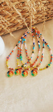 Load image into Gallery viewer, Rainbow Flower Necklace
